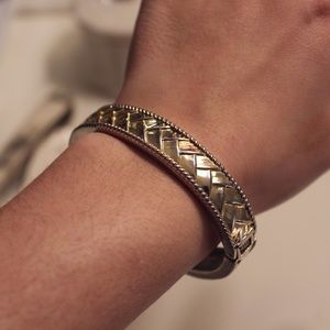 Mixed Metal Bangle